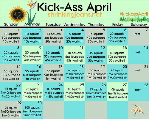 Kick-ass April